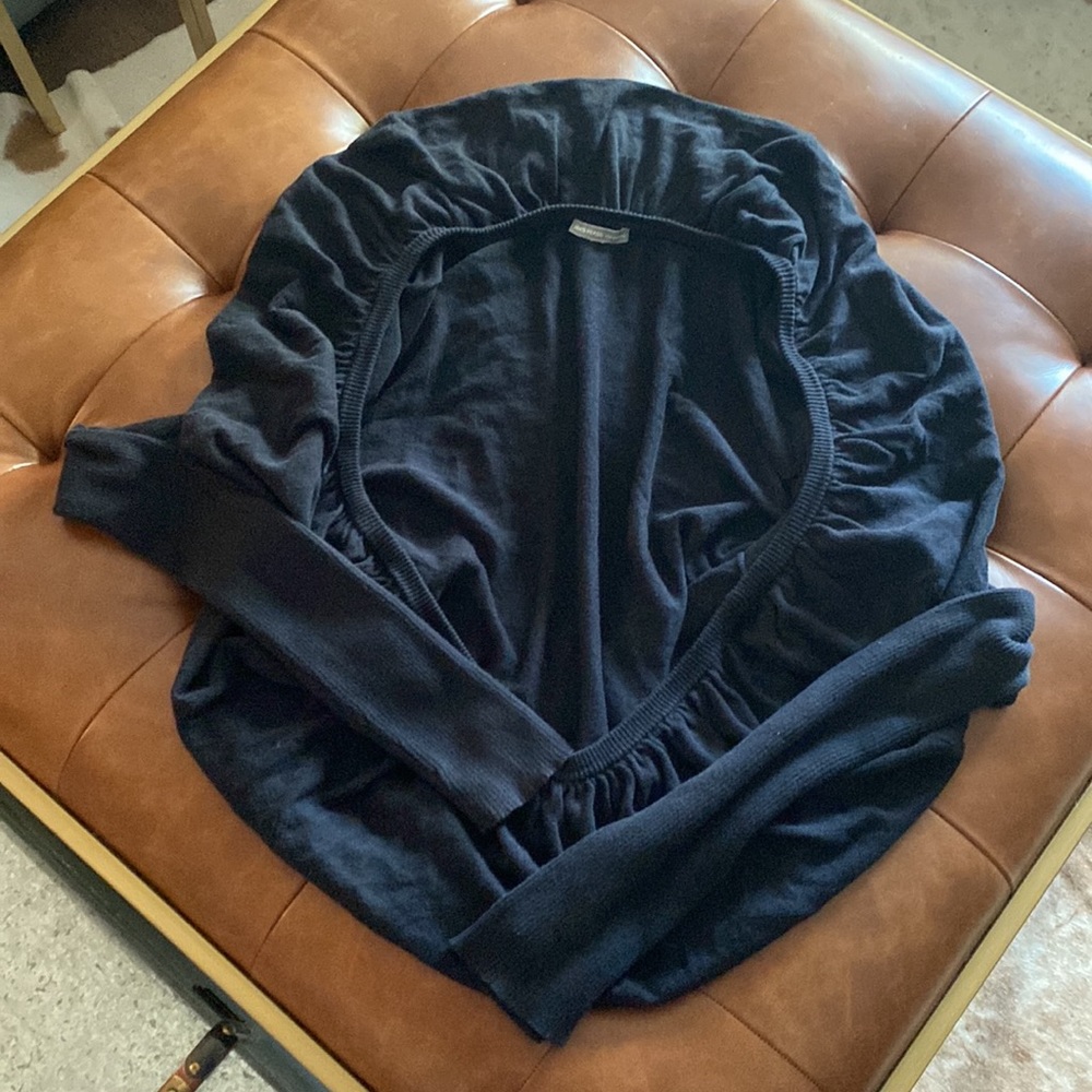 James Perse black sweater/shrug
